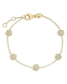 【送料無料】 ロバートコイン レディース ブレスレット・バングル・アンクレット アクセサリー 18K Yellow Gold Daisy Diamonds by the Inch Chain Bracelet - 100% Exclusive Gold
