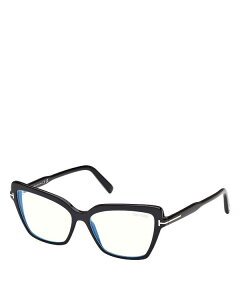 yz gEtH[h fB[X TOXEACEFA ANZT[ Cat Eye Blue Light Glasses 55mm Black