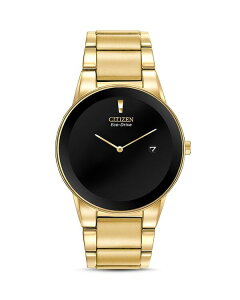 �V�`�Y�� ���f�B�[�X �A�N�Z�T���[ �r���v Citizen Axiom Watch 40mm Black/Gold �u���b�N