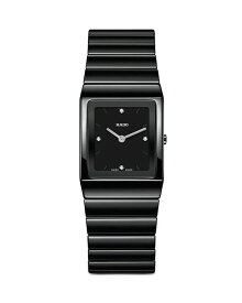 【送料無料】 ラド レディース 腕時計 アクセサリー Ceramica Watch 22.9mm Black
