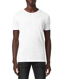 【送料無料】 オールセインツ メンズ Tシャツ トップス Figure Tee Optic White
