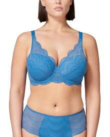 【送料無料】 シモーヌペレール レディース ブラジャー アンダーウェア Karma 3D Molded Lace Spacer Bra Myosotis Blue