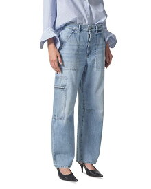 【送料無料】 シチズンズ オブ ヒューマニティ レディース デニムパンツ ジーンズ ボトムス Marcelle Cotton Low Slung Jeans in Cloud Nine Cloud Nine