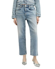 【送料無料】 オールセインツ レディース デニムパンツ ジーンズ ボトムス Ida Mid Rise Cropped Jeans in Vintage Indigo Vintage Indigo