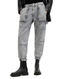 【送料無料】 オールセインツ レディース デニムパンツ ジーンズ ボトムス Mila Denim Utility Jeans in Washed Grey Washed Grey