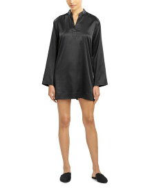 【送料無料】 ナトリ レディース ナイトウェア アンダーウェア Glamour Mandarin Tunic Sleepshirt Black