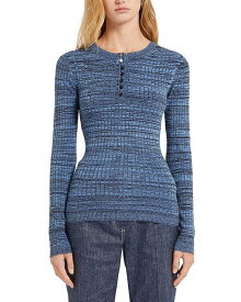 【送料無料】 マレーラ レディース ニット・セーター アウター Marin Ribbed Knit Sweater Deep Blue