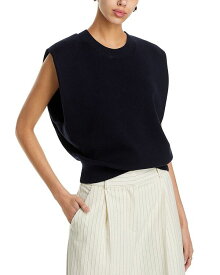 【送料無料】 ヴァネッサ ブリューノ レディース ニット・セーター アウター Cassandra Cotton Wool Sleeveless Sweater Navy