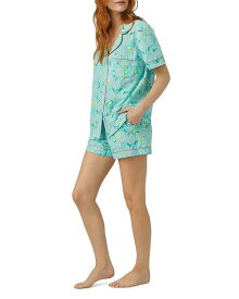 【送料無料】 ベッドヘッドパジャマ レディース ナイトウェア アンダーウェア Printed Boxer Pajamas Set Tennis Club