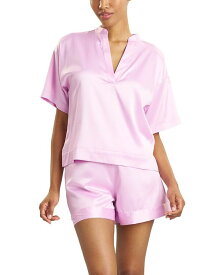 【送料無料】 ナトリ レディース ナイトウェア アンダーウェア Satin Short Pajama Set Light Pink
