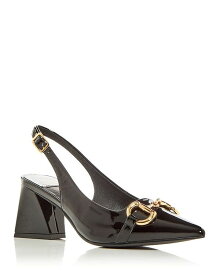 【送料無料】 ジェフリー キャンベル レディース パンプス シューズ Women's Nakita Slingback Block Heel Pumps Black Patent/Gold