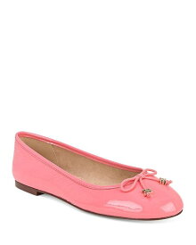 【送料無料】 サムエデルマン レディース スリッポン・ローファー シューズ Women's Felicia Luxe Slip On Bow Ballet Flats Pink Lotus