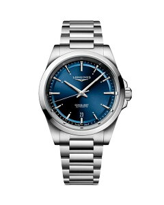 �����W�� ���f�B�[�X �A�N�Z�T���[ �r���v Longines Conquest Watch 41mm Blue/Silver �u���[