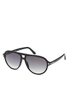 yz gEtH[h fB[X TOXEACEFA ANZT[ Jeffrey Pilot Sunglasses 59mm Black/Smoke Gradient
