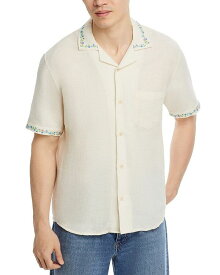 【送料無料】 コリドー メンズ シャツ トップス Spring Bouquet Short Sleeve Shirt Natural