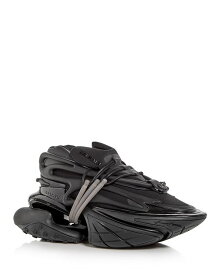 【送料無料】 バルマン メンズ スニーカー シューズ Men's Unicorn Lace Up Low Top Sneakers Black