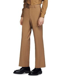 【送料無料】 サンドロ メンズ カジュアルパンツ ボトムス Croisse Oversized Suit Trousers Camel