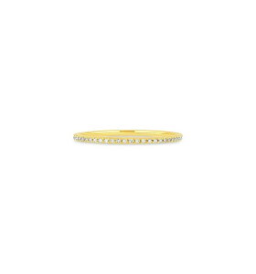 �G�t�R���N�V���� ���f�B�[�X �A�N�Z�T���[ �����O EF Collection Eternity Stack Ring in 14K Yellow Gold with Diamonds Gold �S�[���h