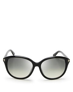 yz gEtH[h fB[X TOXEACEFA ANZT[ Women's Karmen Cat Eye Sunglasses 57mm Black/Gray Gradient