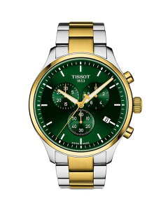 eB\bg fB[X ANZT[ rv Tissot Chrono XL Classic Chronograph 45mm Green/Two-Tone O[