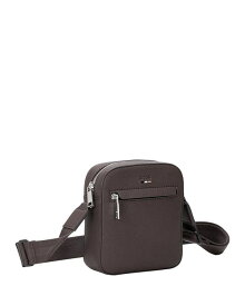 【送料無料】 ボス メンズ ショルダーバッグ バッグ Ray Reporter Bag Dark Brown