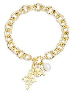 PlXWFC[ fB[X ANZT[ lbNXE`[J[Ey_ggbv [X Kenneth Jay Lane Charm Pendant Necklace 18" Gold S[h