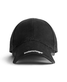 【送料無料】 バレンシアガ メンズ 帽子 アクセサリー Cap Black/White