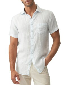 ���b�h�A���h�O�� �����Y �g�b�v�X �V���c �X�����t�B�b�g Rodd & Gunn Palm Beach Short Sleeve Slim Fit Shirt Iceberg