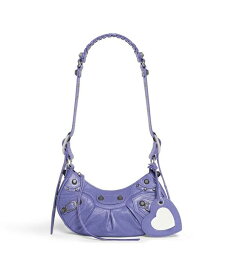 【送料無料】 バレンシアガ レディース ショルダーバッグ バッグ Le Cagole Mini Shoulder Bag Purple