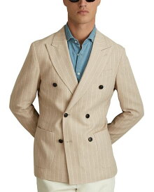 【送料無料】 レイス メンズ ジャケット・ブルゾン アウター Jeremiah Slim Fit Suit Jacket Oatmeal