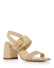 【送料無料】 ジミーチュー レディース サンダル シューズ Women's Hawke 70 Block Heel Sandals Natural/Gold