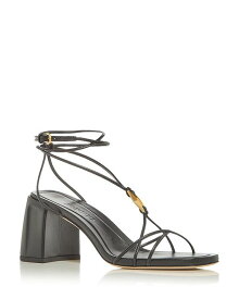 【送料無料】 ジミーチュー レディース サンダル シューズ Women's Onyxia 70 Strappy Block Heel Sandals Black/Gold