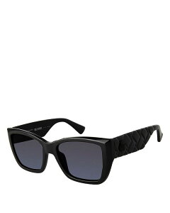 J[gWFCK[h fB[X ANZT[ TOXEACEFA KURT GEIGER LONDON Rectangle Sunglasses 54mm Black/Gray Polarized Gradient ubN