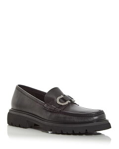 tFK Y V[Y Xb|E[t@[ [t@[ Ferragamo Men's Gancini Loafers Nero