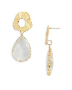 ANA fB[X ANZT[ sAXECO AQUA Hammered Ring & Crystal Drop Earrings - 100% Exclusive White/Gold zCg