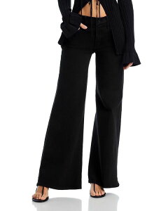 �}�U�[ ���f�B�[�X �{�g���X �f�j���p���c �v�` �W�[���Y MOTHER Petites The Lil Twister Sneak Jeans in Pitch Pitch