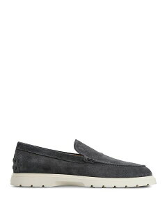 gbY Y V[Y Xb|E[t@[ Tod's Men's Pantofola Slipper Loafer Dark Grey