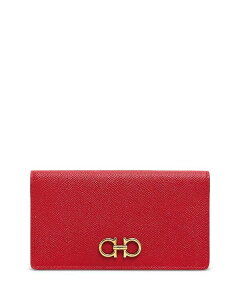 tFK fB[X ANZT[ z Ferragamo Gancini Continental Wallet Lipstick/Gold S[h