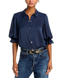 ���C�~�[ �u���b�N ���f�B�[�X �g�b�v�X �V���c �{�f�B�[�X�[�c Ramy Brook Dina Bodysuit Navy Gold �l�C�r�[