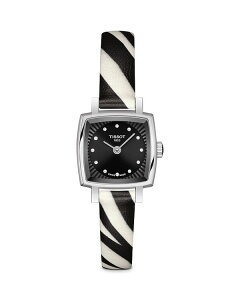 eB\bg fB[X ANZT[ rv Tissot Lovely Watch 20mm Black/Zebra ubN