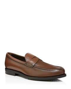 yz gbY Y Xb|E[t@[ V[Y Men's Mocassino Slip On Penny Loafers Cocoa in Burnished Leather