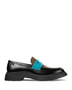 yz Jy[ Y Xb|E[t@[ V[Y Men's Walden Twins Color Blocked Slip On Penny Loafers Black/Blue/Tan