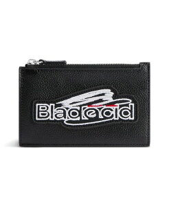 yz oVAK Y z ANZT[ Cash Large Long Coin and Card Holder Black