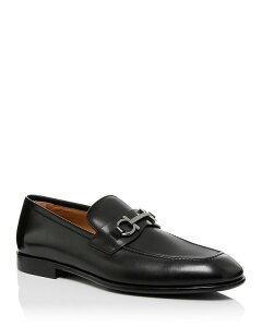 tFK Y V[Y Xb|E[t@[ U[ [t@[ Ferragamo Men's Foster Leather Loafers Black ubN