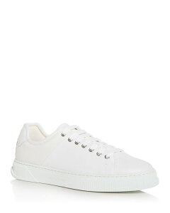 tFK Y V[Y Xj[J[ U[ Ferragamo Men's Clayton Leather Sneakers White zCg