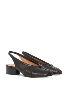 �}���^���}���W�F�� ���f�B�[�X �V���[�Y �p���v�X Maison Margiela Women's Tabi Ballet Pumps Black �u���b�N