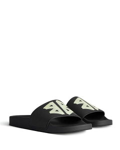 oVAK Y V[Y T_ Balenciaga Men's Rubber Slide Sandals Noir Multi }`J[