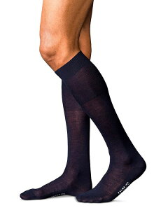 �t�@���P �����Y �A���_�[�E�F�A �C�� �i�C���� �E�[�� �V���N Falke No. 6 Merino Wool Silk & Nylon Knee High Socks Dark Navy �l�C�r�[