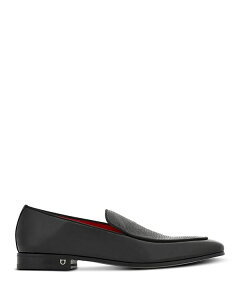 tFK Y V[Y Xb|E[t@[ U[ [t@[ Ferragamo Men's Leather Loafers Black ubN