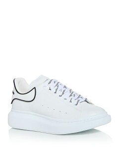ALT_[E}bNC[ Y V[Y Xj[J[ Alexander McQUEEN Men's Oversized Sneakers White/Black zCg